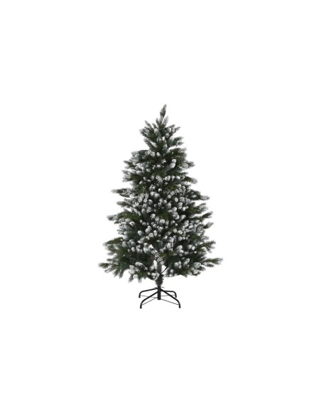 Sapin de Noël Home ESPRIT Vert Métal Polyéthylène Enneigé 110 x 110 x 150 cm
