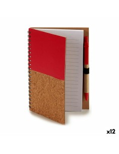 Cahier à Spirales avec Stylo Pincello 1711112 12,5 x 18 cm Bois (12 Unités)