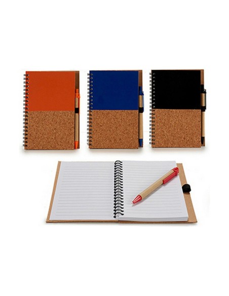 Cahier à Spirales avec Stylo Pincello 1711112 12,5 x 18 cm Bois (12 Unités)