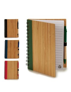 Cahier à Spirales avec Stylo Pincello 1711113 14 x 18 cm Bambou (12 Unités) 2