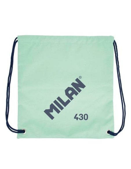 Sac à dos serré par des ficelles Milan Since 1918 Vert 42 x 34 x 0,7 cm