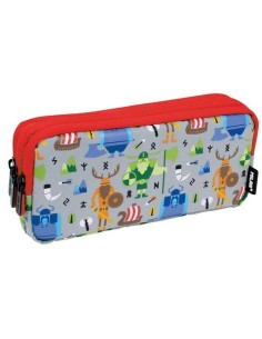 Trousse d'écolier Milan Vikings 20 x 11 x 6,5 cm