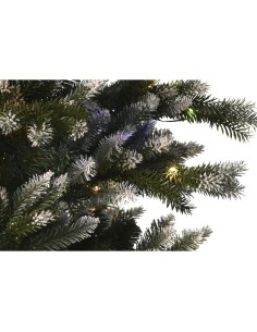 Sapin de Noël Home ESPRIT Vert Métal Polyéthylène Enneigé 140 x 140 x 240 cm 2