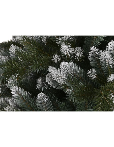Sapin de Noël Home ESPRIT Vert Métal Polyéthylène Enneigé 140 x 140 x 240 cm