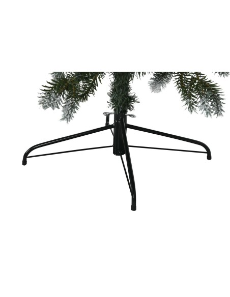 Sapin de Noël Home ESPRIT Vert Métal Polyéthylène Enneigé 140 x 140 x 240 cm