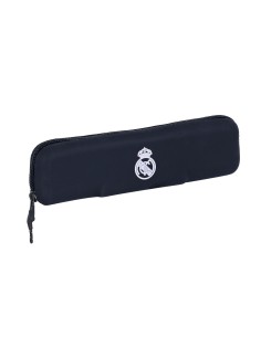 Trousse Fourre-Tout Double Real Madrid C.F. Blanc 20 x 5.5 x 2 cm
