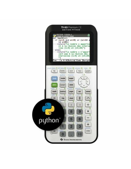 Calculatrice VudúKnives 83PREP/TBL/1E2 Noir Noir/Blanc Plastique