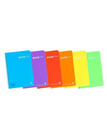 Cahier ENRI Din A4 80 Volets (5 Unités)