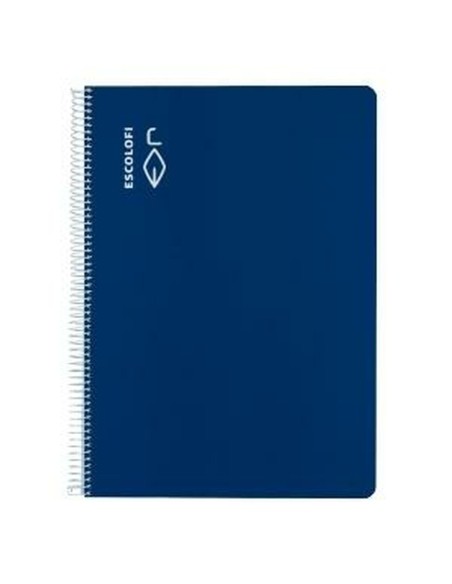 Cahier ESCOLOFI Bleu A4 Din A4 40 Volets (5 Unités)