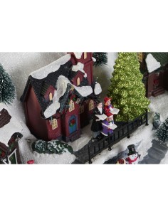 Décorations de Noël DKD Home Decor Multicouleur 34 x 18 x 27,5 cm 2