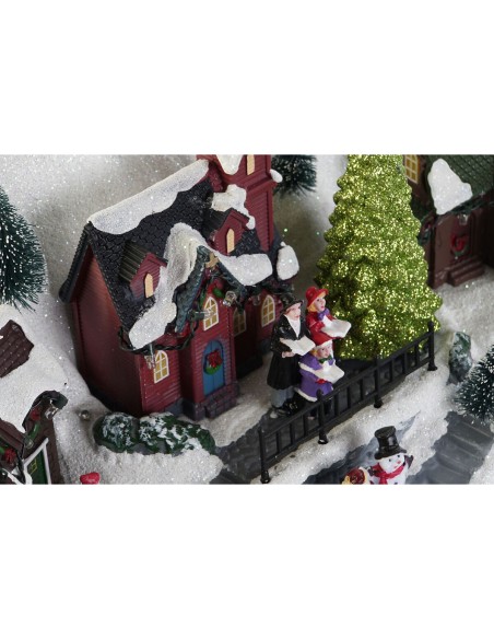 Décorations de Noël DKD Home Decor Multicouleur 34 x 18 x 27,5 cm