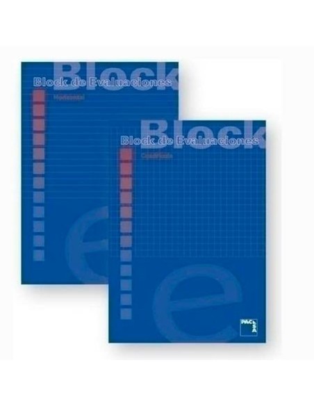 Bloc de Notes Pacsa Bleu A4 50 Volets (10 Unités)