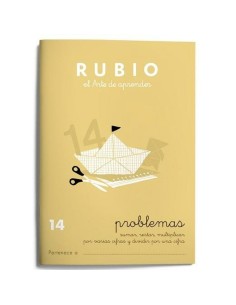 Cahier de maths Rubio Nº 14 A5 Espagnol 20 Volets (10 Unités) 2