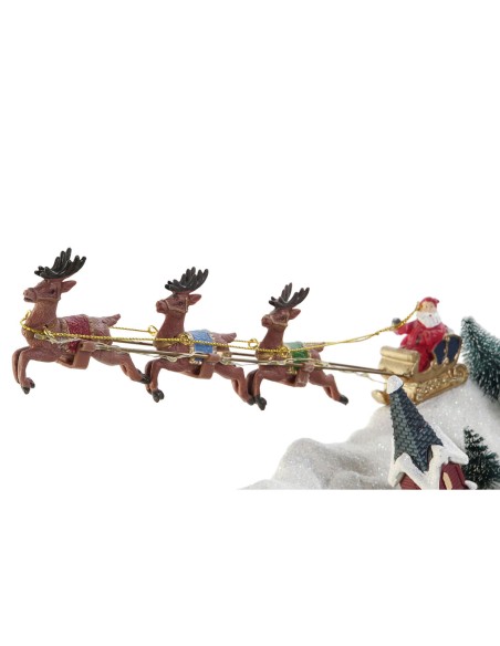Décorations de Noël DKD Home Decor Multicouleur 34 x 18 x 27,5 cm