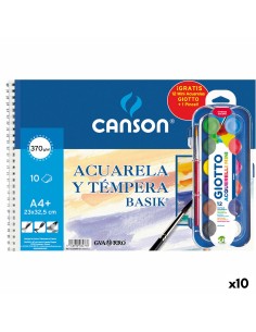Bloc à dessin Canson Basik 23 x 32,5 cm A4+ (10 Unités)