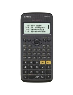 Calculatrice Casio FX-82CEX Noir Plastique 7 x 16,5 x 14 cm