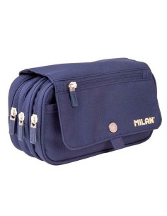 Trousse d'écolier Milan Serie1918 Bleu 13 x 24 x 10 cm