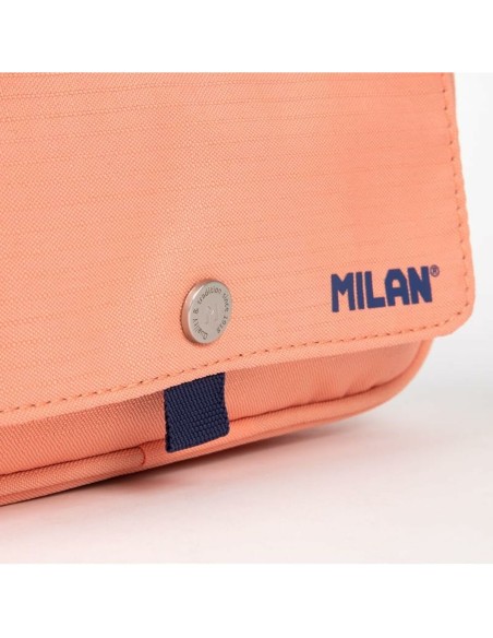 Trousse d'écolier Milan Serie1918 Rose 13 x 24 x 10 cm