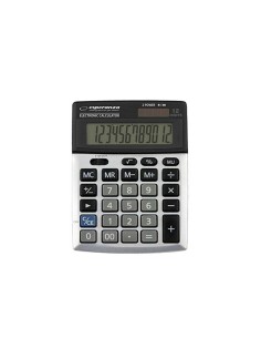 Calculatrice Esperanza ECL102 Noir/Argenté 2