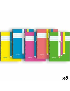 Cahier Eriggan Din A4 80 Volets (5 Unités)
