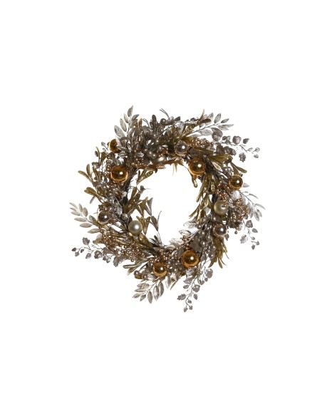 Décorations de Noël DKD Home Decor Doré 65 x 65 x 10 cm