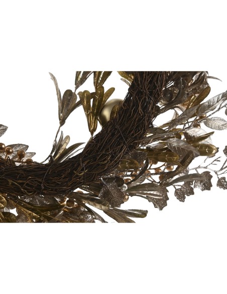 Décorations de Noël DKD Home Decor Doré 65 x 65 x 10 cm