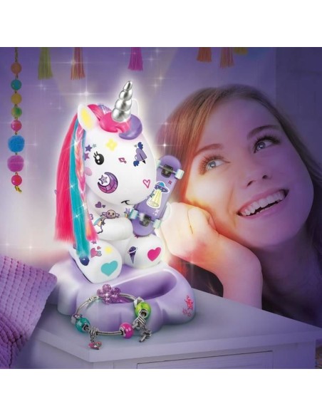 Licorne Lumineuse Canal Toys Cosmic Unicorn Lamp to Decorate Collector's Editio Multicouleur