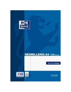 Lames de rechange Oxford OptikPaper Bleu A4 100 Volets (24 Unités) 2