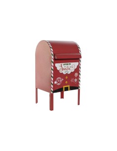Décorations de Noël DKD Home Decor Jaune Blanc Noir Rouge Boîte aux lettres 28,5 x 26,5 x 52 cm