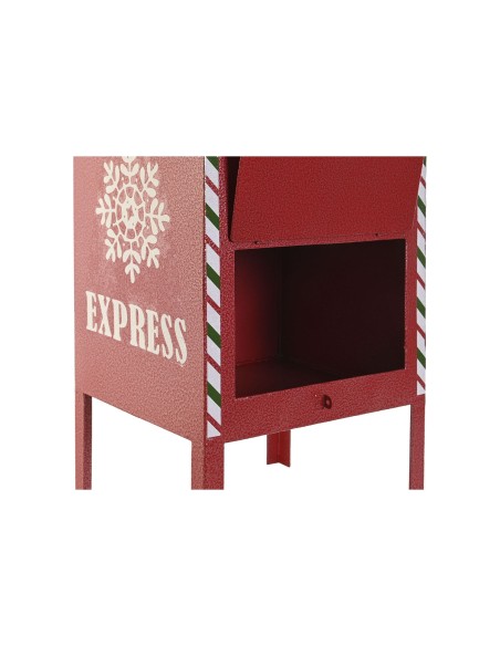 Décorations de Noël DKD Home Decor Jaune Blanc Noir Rouge Boîte aux lettres 28,5 x 26,5 x 52 cm