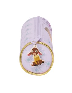 Trousse d'écolier cylindrique Wish Lila 20 x 7 x 7 cm 2