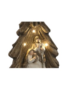 Crèche de Noël Home ESPRIT Vert Gris Magnésium 23 x 13,5 x 45 cm (2 Unités) 2