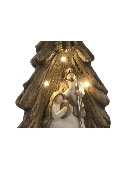 Crèche de Noël Home ESPRIT Vert Gris Magnésium 23 x 13,5 x 45 cm (2 Unités)