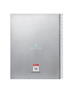 Carnet Benetton Silver Argenté A4 120 Volets 2