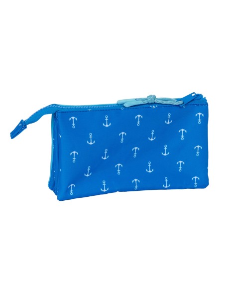 Trousse Fourre-Tout Double Donald Bleu 22 x 12 x 3 cm