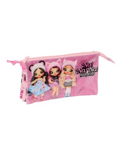 Trousse Fourre-Tout Double Na!Na!Na! Surprise Fabulous Rose 22 x 12 x 3 cm