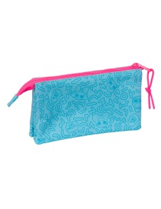 Trousse Fourre-Tout Double LOL Surprise! Divas Bleu 22 x 12 x 3 cm 2