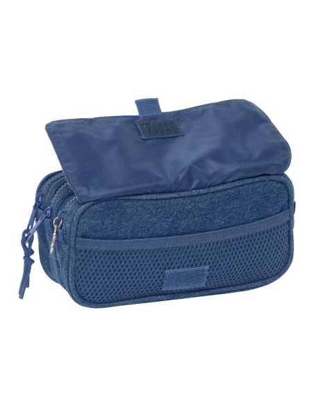 Trousse Fourre-Tout Triple Donald Bleu 21,5 x 10 x 8 cm
