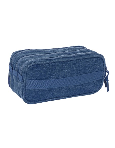 Trousse Fourre-Tout Triple Donald Bleu 21,5 x 10 x 8 cm