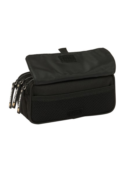 Trousse Fourre-Tout Double Paul Frank Join the fun Noir 21,5 x 10 x 8 cm