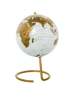 Globe terrestre Alexandra House Living Doré Métal 16 x 25 x 16 cm