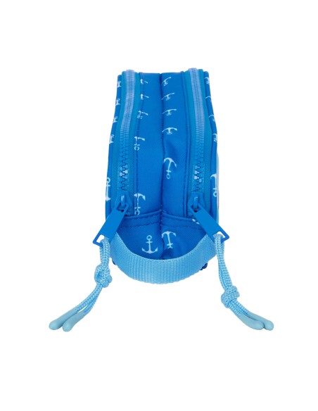Trousse Fourre-Tout Double Donald Bleu 21 x 8 x 6 cm