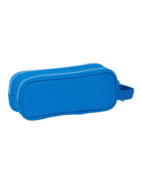 Trousse Fourre-Tout Double R. C. Deportivo de La Coruña Bleu 21 x 8 x 6 cm
