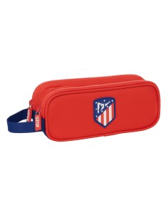 Trousse Fourre-Tout Double Atlético Madrid Bleu Rouge 21 x 8 x 6 cm