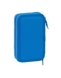 Plumier double R. C. Deportivo de La Coruña Bleu 12.5 x 19.5 x 4 cm (28 Pièces) 2