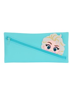 Trousse d'écolier Frozen Bleu 22 x 11 x 1 cm