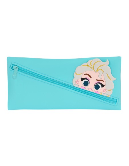 Trousse d'écolier Frozen Bleu 22 x 11 x 1 cm