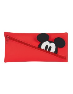 Trousse d'écolier Mickey Mouse Clubhouse Rouge 22 x 11 x 1 cm
