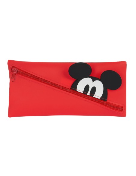 Trousse d'écolier Mickey Mouse Clubhouse Rouge 22 x 11 x 1 cm