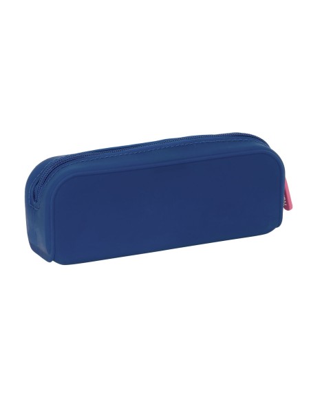 Trousse d'écolier Benetton Cool Blue marine 18.5 x 7.5 x 5.5 cm